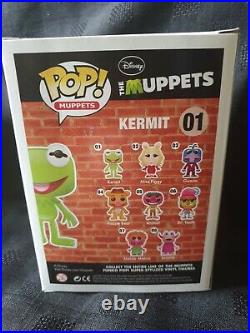 Funko Pop! Muppets! Kermit #01 Metallic SDCC 2013 Limited Edition 480 pieces
