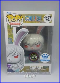 Funko Pop! One Piece Carrot Glow Chase #1487 Limited Edition