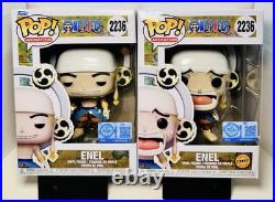 Funko Pop! One Piece Enel Chase & Common #2236 Target Exclusive Limited Edition