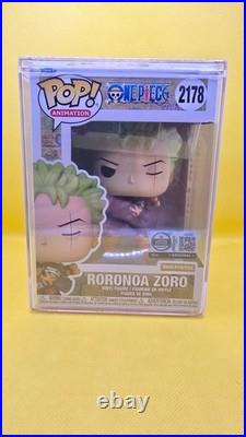 Funko Pop! One Piece Roronoa Zoro Royalty Limited Edition #2178 Inhand & Seale