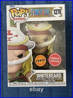 Funko Pop! One Piece Whitebeard 1270 Figure LIMITED EDITION CHASE GAMESTOP EX
