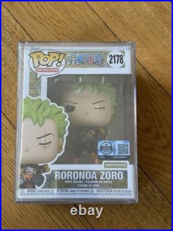 Funko Pop Roronoa Zoro #2178 One Piece Limited Edition 3500 pcs + Protector