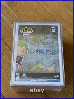 Funko Pop Roronoa Zoro #2178 One Piece Limited Edition 3500 pcs + Protector