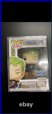 Funko Pop Roronoa Zoro, 2178 royalty Limited Edition 3500 Brand new