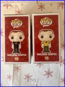 Funko Pop Sheldon Cooper 11 SDCC 1000 Pieces Superman & Hawkman Limited Edition