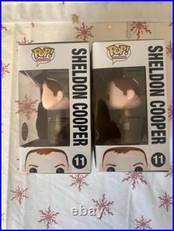 Funko Pop Sheldon Cooper 11 SDCC 1000 Pieces Superman & Hawkman Limited Edition