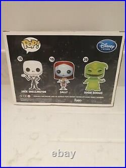 Funko Pop! Vinyl Disney Jack, Sally & Oogie 3 Pack 500 Pieces Limited Edition