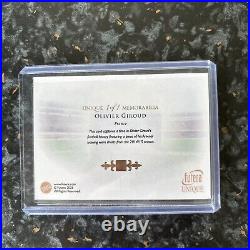 Futera Unique 2023 Olivier Giroud Gold Frame 1/1 France Worn Patch