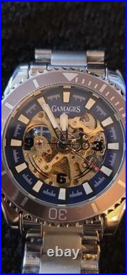 GAMAGES OF LONDON LIMITED EDITION HAND ASSEMBLED Sports Skeleton AUTOMATIC