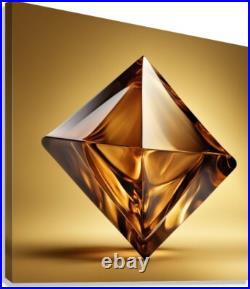 GOLD DIAMOND Giclée Canvas Print Limited Edition Artwork Investment & Charity