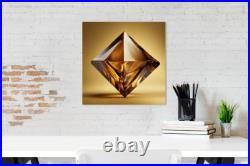 GOLD DIAMOND Giclée Canvas Print Limited Edition Artwork Investment & Charity