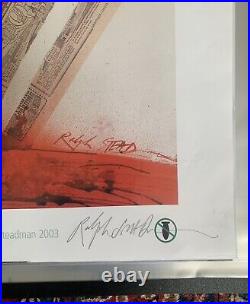 Genuine Ralph Steadman Pencil Signed? Limited Edition A2 Print 49/100