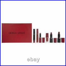 Giorgio Armani Red Lip Collector's Limited Edition Gift Set Shade 400, 6 Piece