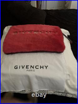 Givenchy Fur Wristlet Clutch Stunning Piece Multicolored Rare Limited Edition