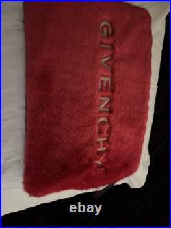 Givenchy Fur Wristlet Clutch Stunning Piece Multicolored Rare Limited Edition