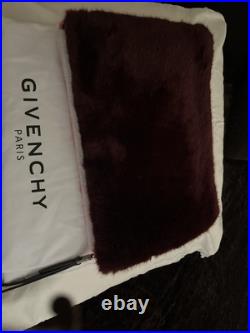 Givenchy Fur Wristlet Clutch Stunning Piece Multicolored Rare Limited Edition