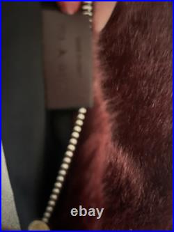Givenchy Fur Wristlet Clutch Stunning Piece Multicolored Rare Limited Edition