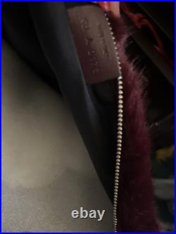 Givenchy Fur Wristlet Clutch Stunning Piece Multicolored Rare Limited Edition