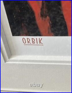 Glen Orbik(1963-2015) Artist Proof Limited Edition Print'midnight In Paris