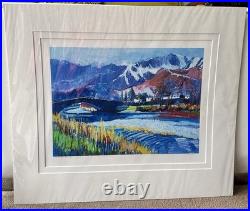 Godfrey Tonks Grange Bridge Limited Edition Print Lake District Cumbria