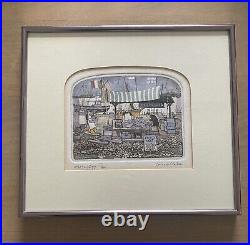 Graham Clarke Signed Art'Fresco Oggi' Limited Edition 77/400