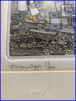 Graham Clarke Signed Art'Fresco Oggi' Limited Edition 77/400