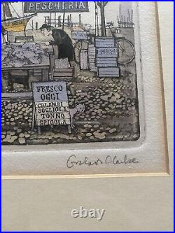 Graham Clarke Signed Art'Fresco Oggi' Limited Edition 77/400