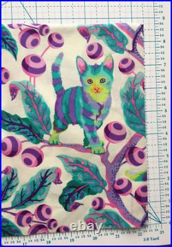 HTF Tula Pink Tabby Road Disco Kitty Limited Edition long piece 8 cats