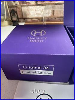 Hagley West Original 36 Wrist Watch Purple Limited Edition 61 Of 100 Pieces