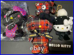 Hello Kitty Plush Doll Mascot Dolls Limited Edition Novelty 3-Piece Set Limited