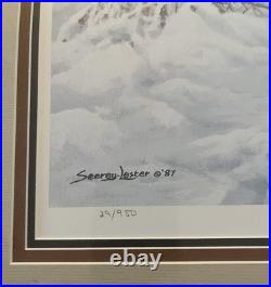 Hiding Place Saw-Whet Owl' Signed Limited Edition Piece # 29 Serrey Lester