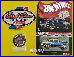 Hot Wheels RLC 2016'55 Chevy Bel Air Gasser with Patch and Button