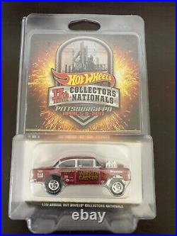 Hot wheels 17th Collectors National 55 Chevy Wicked Gasser With Patch Low #