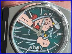 IFL Watches Popeye Jailbreak concept Tissot PRX Limited Edition 150 pieces