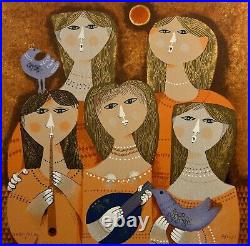 ISRAELI ART Sami Briss Serigraph on Paper Limited Edition Hand signed