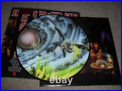 Iron Maiden -piece Of Mind- Awesome Rare Limited Edition Vinyl Lp Picture Disc