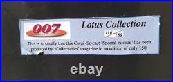 JAMES BOND 2 Piece Esprit Lotus Set, Rare CORGI limited Edition #116/150