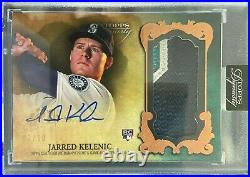 Jarred Kelenic 2021 Topps Dynasty Rpa Rc Patch Auto Sp 02/10 3 Color Mariners