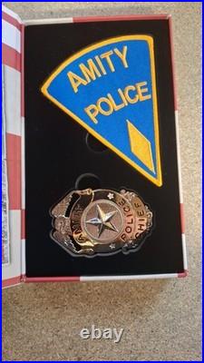 Jaws Amity Island Police Chief Badge And Patch Limited Edition Prop Replica
