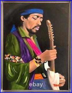 Jimi Hendrix Original Oil Painting On canvas