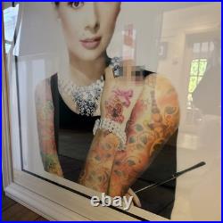 Jj Adams Limited Edition Large Signed Print Audrey Hepburn 68/195