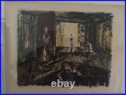 Joseph Floch Authentic Lithograph Mid-20th Century Signed and Numbered