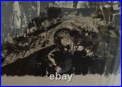 Joseph Floch Authentic Lithograph Mid-20th Century Signed and Numbered