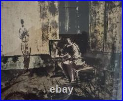 Joseph Floch Authentic Lithograph Mid-20th Century Signed and Numbered