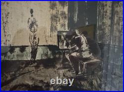 Joseph Floch Authentic Lithograph Mid-20th Century Signed and Numbered