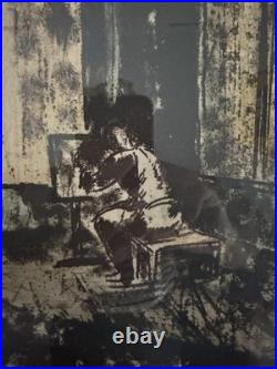 Joseph Floch Authentic Lithograph Mid-20th Century Signed and Numbered