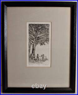 Judith Andersen Vintage 1975 L. E (6/45) Etching
