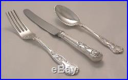 KINGS Design SMITH SEYMOUR LTD Silver Service 124 Piece Canteen of Cutlery