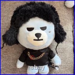 KRUNK BIGBANG BEAR Plush Set 5 Piece Authentic Limited Edition Collectible