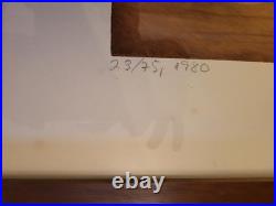 Karl Fred Dahmen Limited edition signed print